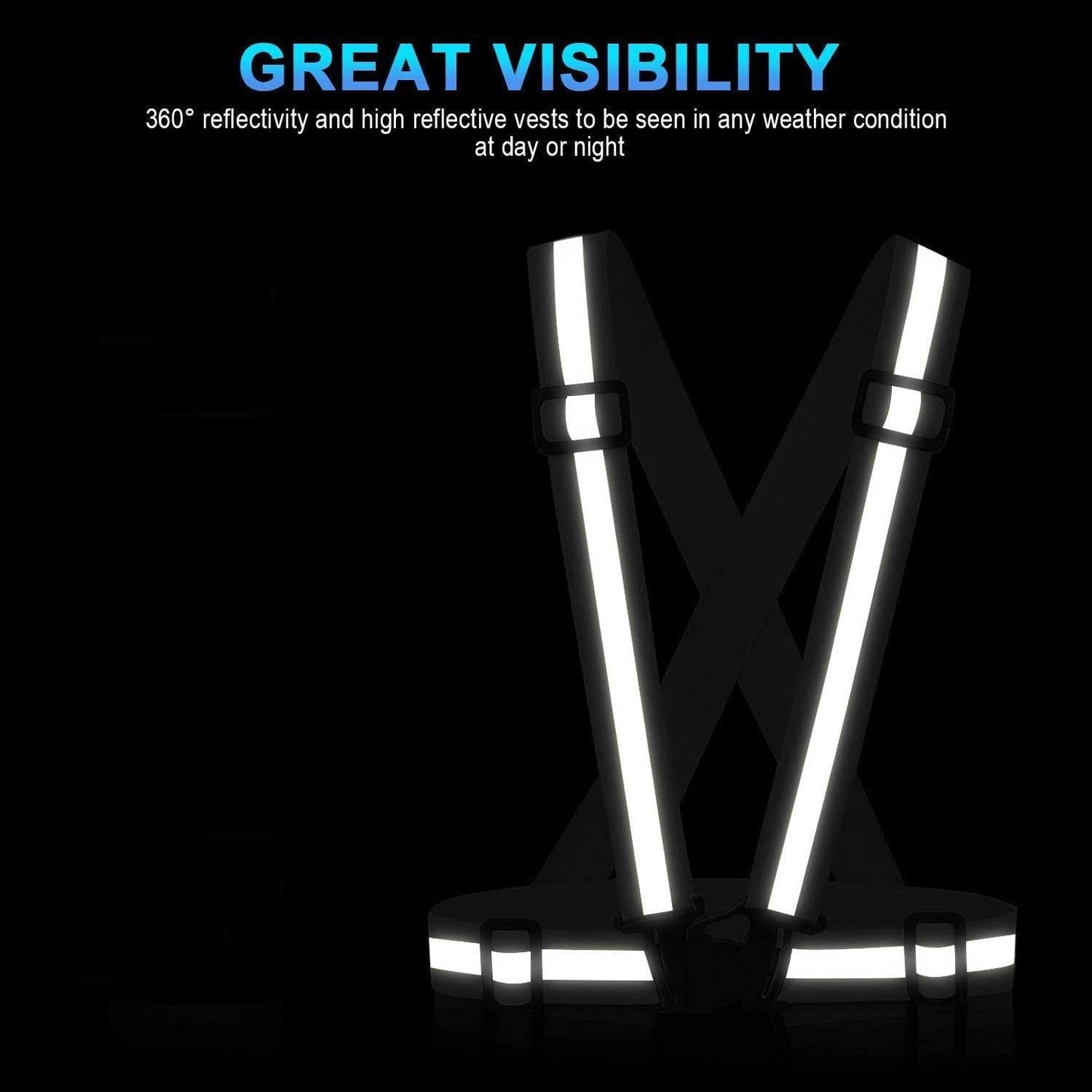 Adjustable Reflective Vest Belt